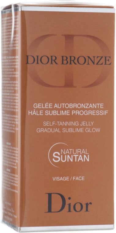 Samoopalający żel do twarzy - Dior Bronze Self-Tanning Jelly Face — Zdjęcie N2