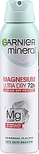 Antyperspirant w sprayu - Garnier Mineral Magnesium Ultra Dry 72h — Zdjęcie N1