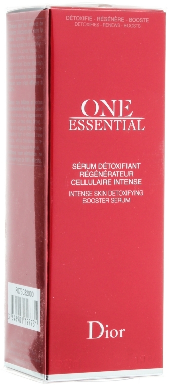 Serum do twarzy - Dior One Essential Intense Skin Detoxifying Booster Serum — Zdjęcie N1