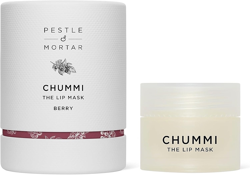 Maska do ust - Pestle & Mortar Chummi Lip Mask Berry — Zdjęcie N1