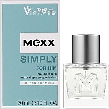 Mexx Simply For Him Eau - Woda toaletowa dla mężczyzn — Zdjęcie N2