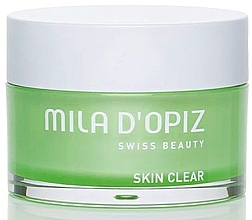 Oczyszczający krem do twarzy - Mila D 'Opiz Skin Clear Purifying Cream — Zdjęcie N1