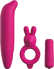 Zestaw wibracyjny dla par, różowy - Classix Couples Vibrating Starter Kit Pink — Zdjęcie N2