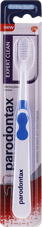 Szczoteczka do zębów, ekstra miękka, niebieska - Parodontax Expert Clean Extra Soft Toothbrush