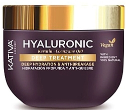 Kup Maska do włosów - Kativa Hyaluronic Keratin & Coenzyme Q10 Deep Treatment