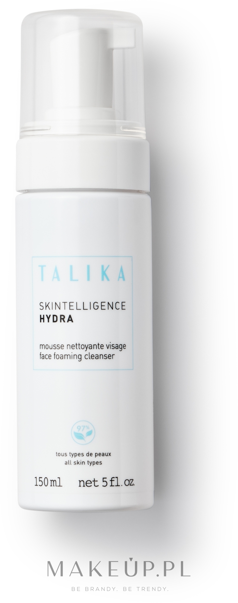 Nawilżająca pianka do mycia twarzy - Talika Skintelligence Hydra Face Foaming Cleanser — Zdjęcie 150 ml