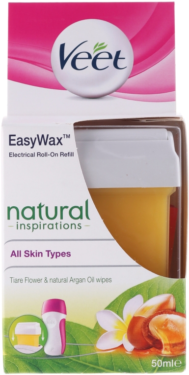 Wkład do elektrycznego systemu depilacji ciepłym woskiem - Veet Easy Wax Natural Inspirations — Zdjęcie N1