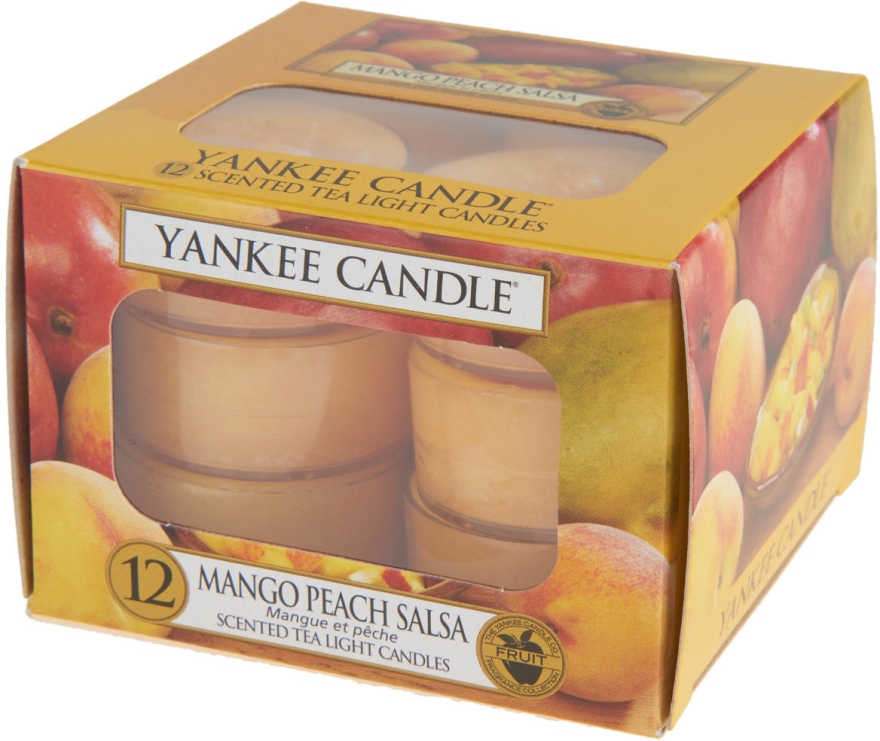 Podgrzewacze zapachowe tealight - Yankee Candle Scented Tea Light Candles Mango Peach Salsa — Zdjęcie N5