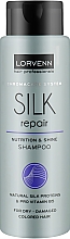 Szampon do włosów suchych, zniszczonych i farbowanych - Lorvenn Silk Repair Nutrition & Shine Shampoo — Zdjęcie N1