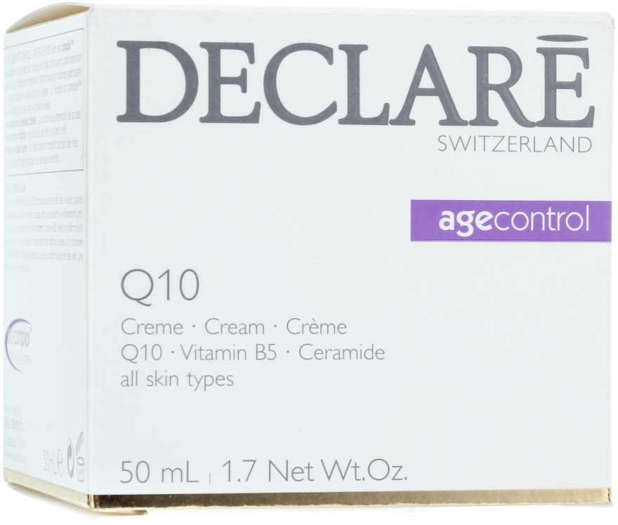 Przeciwzmarszczkowy krem napinający skórę - Declare Q10 Age Control Cream