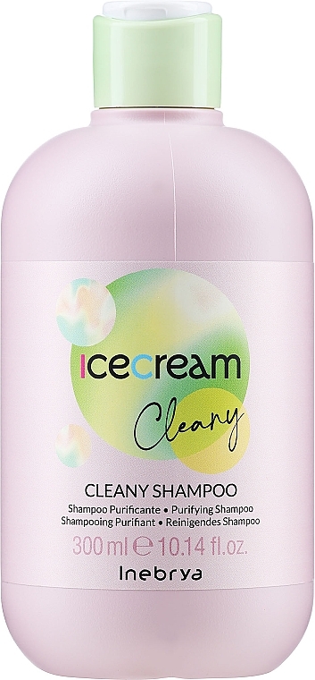 Szampon przeciwłupieżowy do wrażliwej skóry głowy - Inebrya Cleany Shampoo
