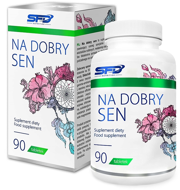 Suplement diety Na dobry sen - SFD Nutrition  — Zdjęcie N1