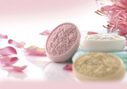 Zestaw mydeł toaletowych Róża - Saponificio Artigianale Fiorentino Rose Blossom (3 x soap 125 g) — Zdjęcie N2