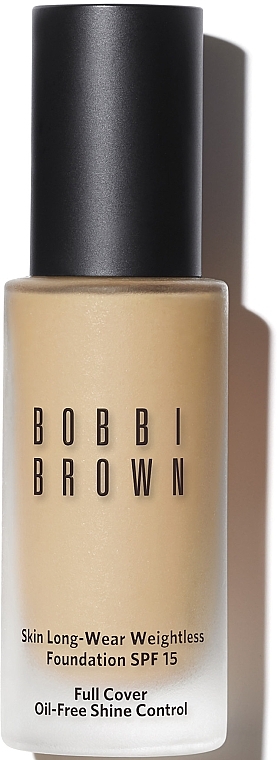 Zrównoważony podkład kryjący do twarzy - Bobbi Brown Skin Long-Wear Weightless Foundation SPF 15