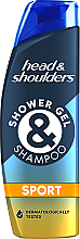 Żel pod prysznic i szampon dla mężczyzn z ekstraktem z drzewa sandałowego - Head & Shoulders — Zdjęcie N1