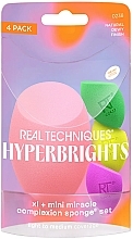 Zestaw gąbek do makijażu - Real Techniques Hyperbrights XL + Mini Miracle Complexion Sponge Se — Zdjęcie N3