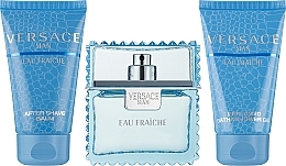Kup Versace Man Eau Fraiche - Zestaw (edt 50 ml + sh/gel 50 ml + af/sh/balm 50 ml)