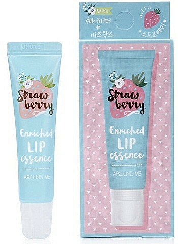 Pomadka do ust o zapachu truskawek - Welcos Around Me Enriched Lip Essence Strawberry