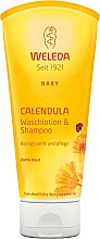 Kup Szampon do ciała i włosów z wyciągiem z nagietka - Weleda Calendula Cleansing Lotion & Shampoo (miniprodukt)