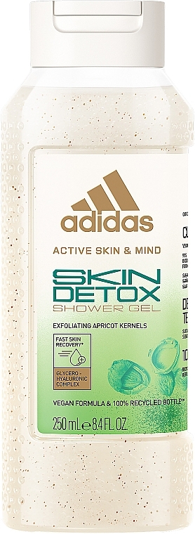 Żel pod prysznic dla mężczyzn - Adidas Active Skin & Mind Skin Detox Shower Gel — Zdjęcie N1