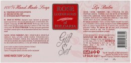 Zestaw - BioFresh Rose Luxurious of Bulgaria (l/balm/5ml + soap/2x70g) — Zdjęcie N5