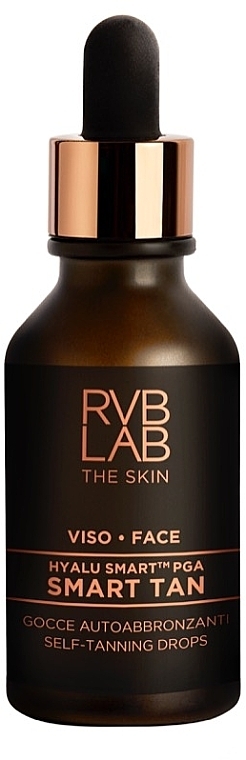 Samoopalacz do twarzy - RVB LAB Smart Tan Self-Tanning Drops — Zdjęcie N2