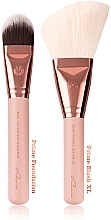 Zestaw pędzli do makijażu, 10 szt. - Luvia Cosmetics Rose Golden Vintage Brush Expansion Set — Zdjęcie N3