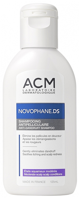 Szampon przeciwłupieżowy - ACM Laboratoires Novophane.DS Anti-Dandruff Shampoo — Zdjęcie N1