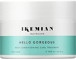 Kup Maska do włosów - Ikemian Hair Care Hello Gorgeous Deep Conditioning Curl Treatment