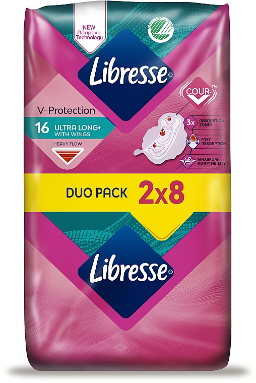 Ultra miękkie podpaski, 16 szt. - Libresse Ultra Thin Super Soft — Zdjęcie N1