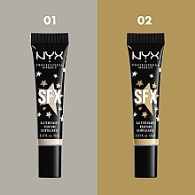 Brokat do oczu i twarzy - NYX Professional Makeup Halloween SFX Glitter Paint — Zdjęcie N9