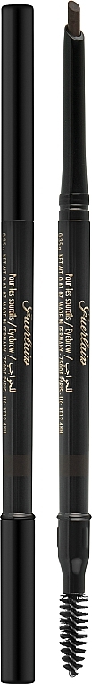 Kredka do brwi ze szczoteczką - Guerlain The Eyebrow Pencil — Zdjęcie N1