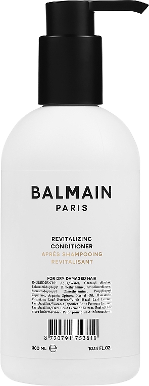 Rewitalizująca odżywka do włosów suchych i zniszczonych - Balmain Paris Hair Couture