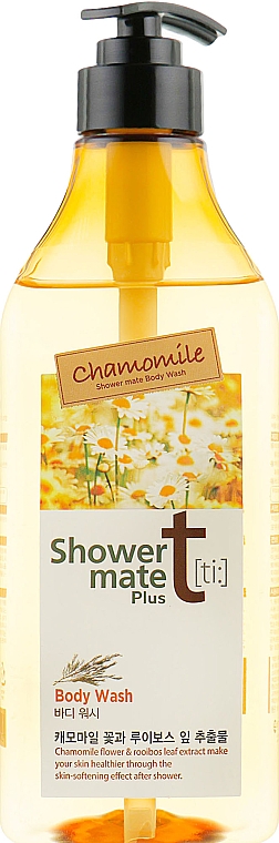 Rumiankowy żel pod prysznic - KeraSys Shower Mate Body Wash Chamomile — Zdjęcie N1