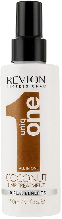 Maska w sprayu do włosów o zapachu kokosa - Revlon Professional Uniq One All in One Coconut Hair Treatment — Zdjęcie N2
