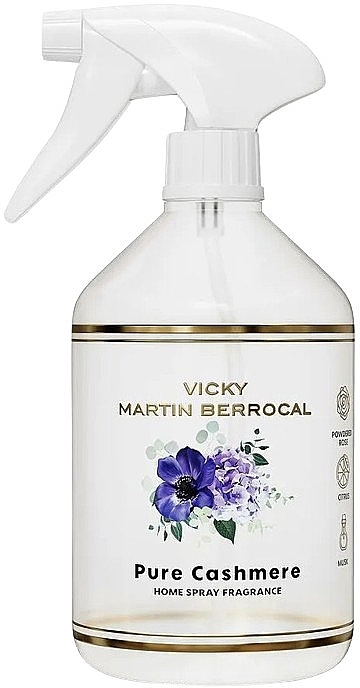 Odświeżacz powietrza w sprayu - The Fruit Company Vicky Martin Berrocal Pure Cashmere — Zdjęcie N1