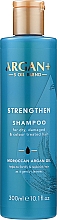Kup Szampon do włosów suchych, zniszczonych i farbowanych - Argan+ Strengthen Shampoo Moroccan Argan Oil