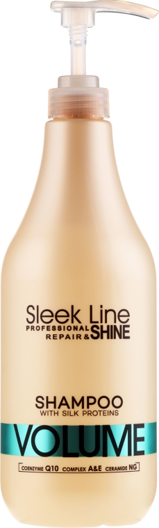 Szampon zwiększający objętość włosów - Stapiz Sleek Line Volume Shampoo — Zdjęcie N3
