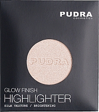 Kup Rozświetlacz do twarzy - Pudra Cosmetics Glow Finish Higlighter (wymienny wkład)