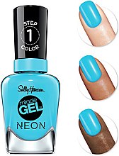 Lakier do paznokci - Sally Hansen Miracle Gel Neon Step 1 Nail Polish — Zdjęcie N3