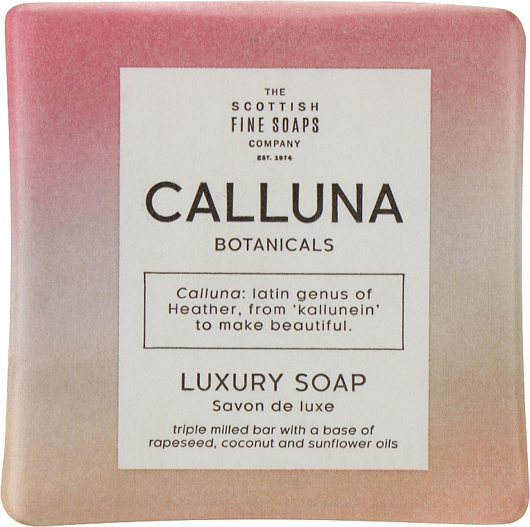 Mydło w kostce - Scottish Fine Soaps Calluna Botanicals Luxury Soap — Zdjęcie N1