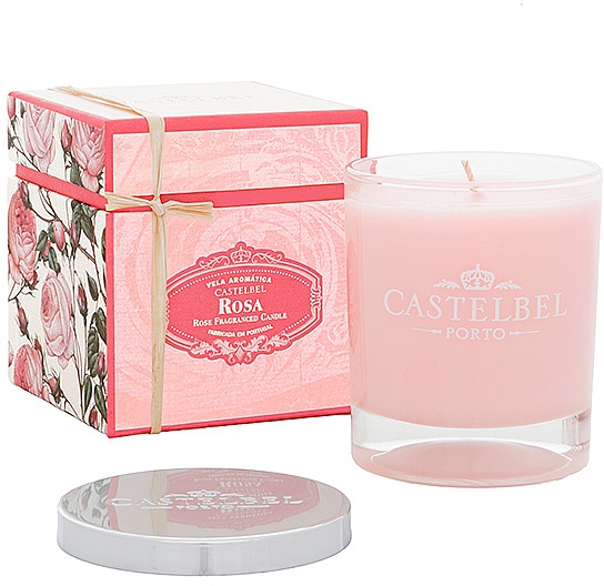 Castelbel Rose Fragranced Candle - Świeca zapachowa — Zdjęcie N1