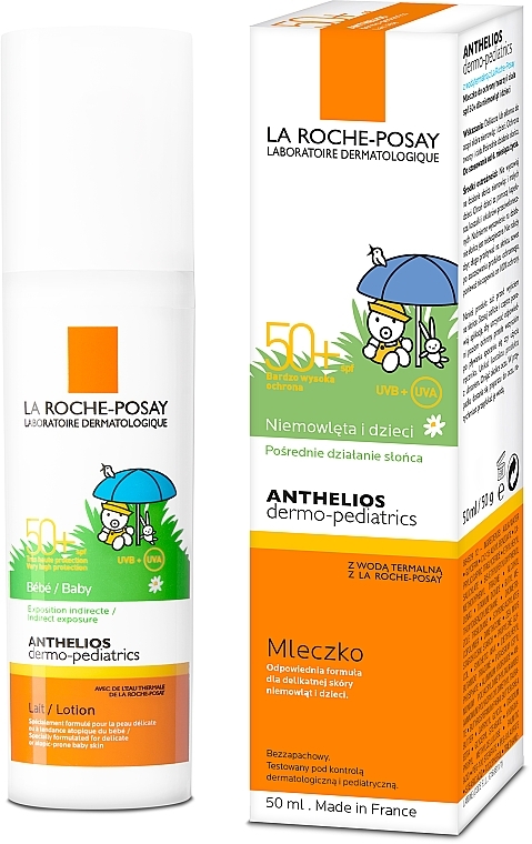 PRZECENA! Mleczko dla dzieci SPF 50+ - La Roche-Posay Anthelios Dermo-Kids Pediatrics SPF 50+ * — Zdjęcie N4