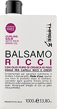 Balsam do włosów kręconych - Faipa Roma Three Hair Care Ricci Balm — Zdjęcie N1