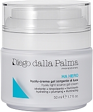 Nawilżający i wygładzający żel do twarzy - Diego Dalla Palma Professional Ha Hero Hyalu Light Source Gel-Cream — Zdjęcie N1