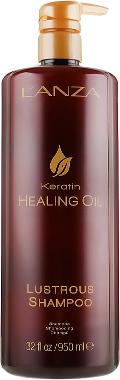 Keratynowy szampon do włosów - L'anza Keratin Healing Oil Shampoo — Zdjęcie N7