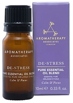 Mieszanka olejków eterycznych Antystres - Aromatherapy Associates De-Stress Pure Essential Oil Blend — Zdjęcie N1