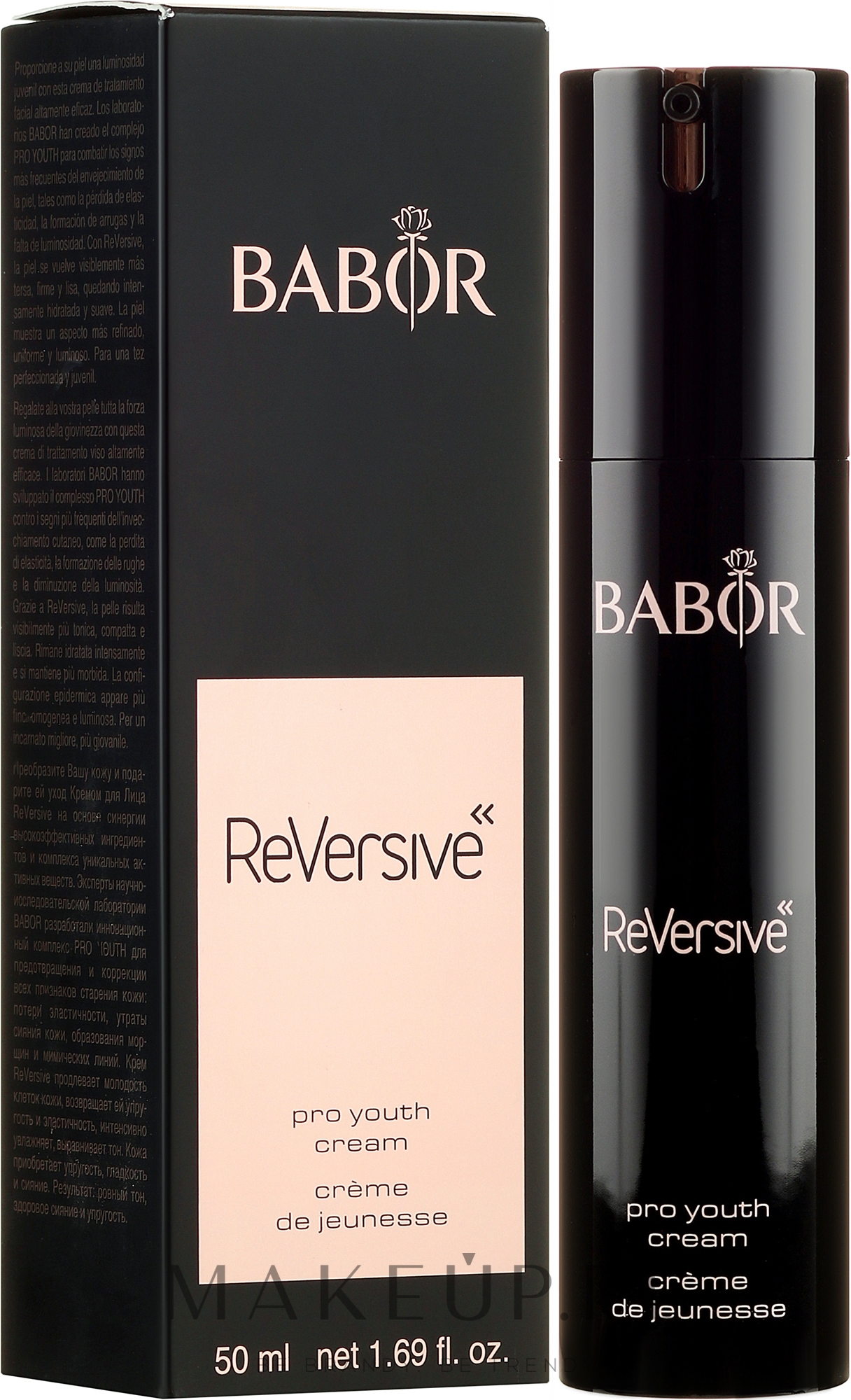 Odmładzający krem do twarzy - Babor ReVersive Pro Youth Cream — Zdjęcie 50 ml