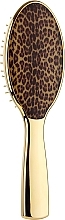 Szczotka do włosów, mała - Janeke Hair Brush Leopard — Zdjęcie N2