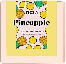 Balsam do ust Ananas - NCLA Beauty Balm Babe Pineapple Lip Balm — Zdjęcie N3